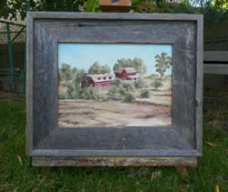 Abandoned Farm House Original Oil Painting