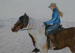 Noble Horse Original Oil Painting