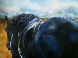 Equine Original Oil Painting