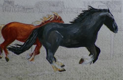 Noble Horse Original Oil Painting