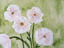 Flowers Original Oil Painting