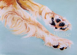 Golden Retriever Original Art Painting